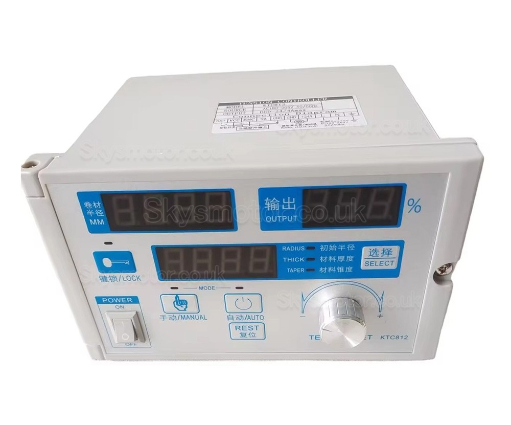 Semi-automatic Tension Controller KTC-812 24VDC 4A for Magnetic Particle Brake / Clutch